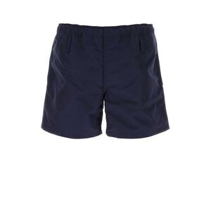 Prada Men Navy Blue Nylon Swimming Shorts